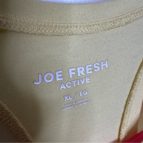 Joe Fresh Tank Top Yellow Size Extra Large - Picture 6 of 16